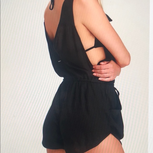 Lace Black Romper - Picture 3 of 3